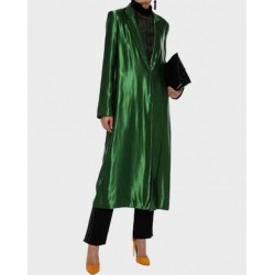 Jodie Comer Killing Eve Season 02 Villanelle Green Long Coat